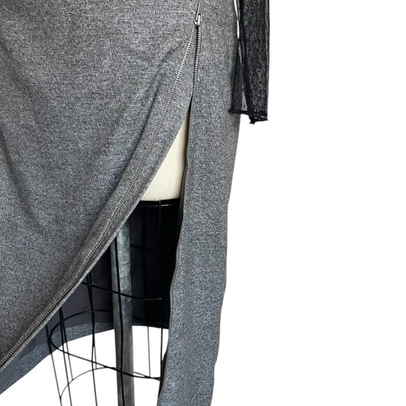 Banana Republic Gray High Waist Pencil Skirt - 4 - Picture 4 of 7